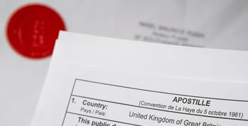 Apostille legal documents UK