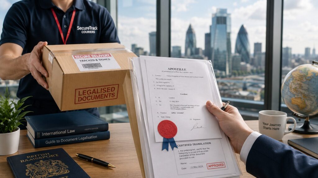 Apostille itself need to be translated for UK documents