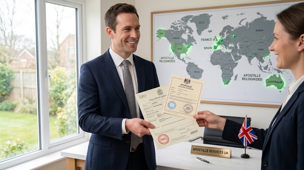 birth certificate apostille