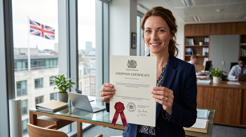 adoption certificate apostille UK