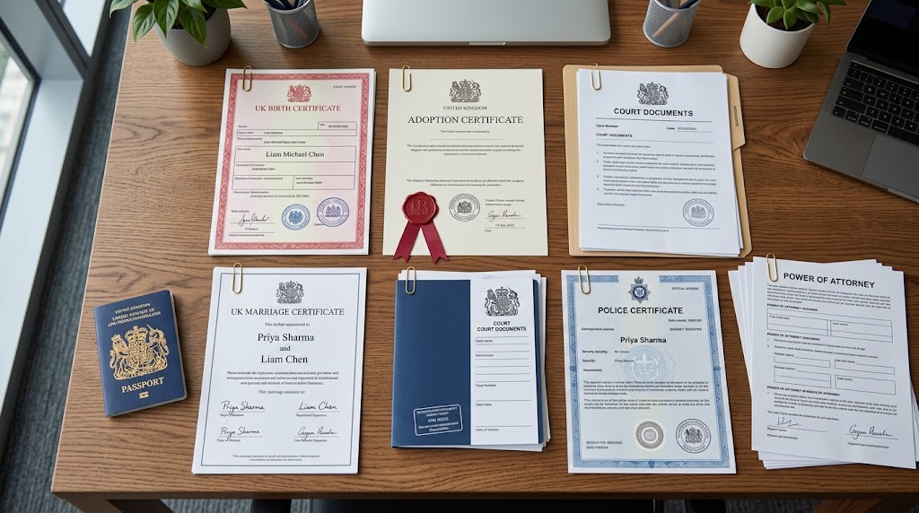 FCDO apostille for adoption certificate